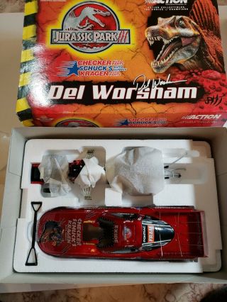 Del Warsham Csk Auto Jurassic Park 3 2001 Firebird Funny Car 1/24 Scale Action
