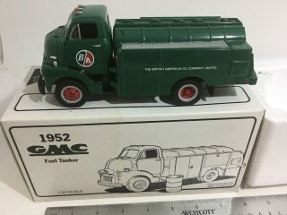 Vintage First Gear 1952 Gmc Green Ba Fuel Tanker Truck Mib 1:34 Scale Minty