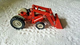 Ford 8N Tractor With Loader - 1986 Ertl Vintage Vehicles Die Cast 1/43 Scale 5