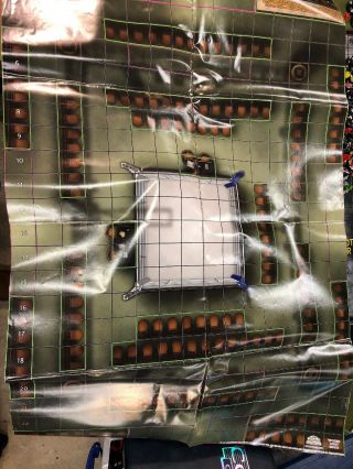 Heroclix Convention Exclusive Set Sporting Arena Map Boxing Ring Set