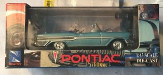 Ray 1957 Pontiac Bonneville Convertible 1:43 Scale 57 Bonneville