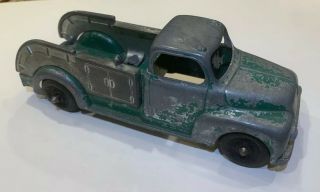 Antique Vintage Hubley Kiddie Toy Die Cast Tow Truck Paint 452