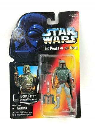 Star Wars BOBA FETT Power of the Force Action Figure by Kenner 1995 2