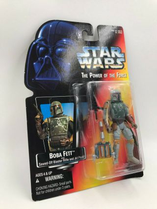 Star Wars BOBA FETT Power of the Force Action Figure by Kenner 1995 3