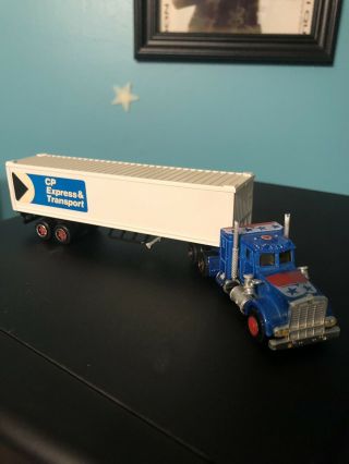 Majorette 600 Series Cp Express And Trans.  Semi Truck Tractor Trailer Loose