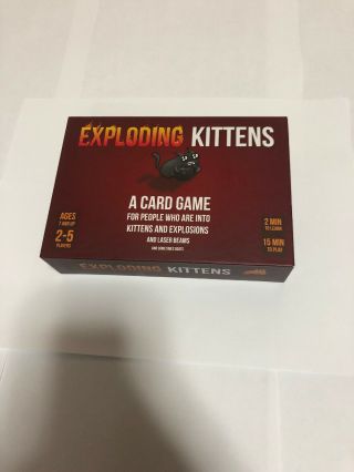 Exploding Kittens A Card Game By Admagic A Kickstarter Game For Ages 7 And Up