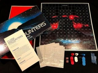 Vintage 1978 Close Encounters Of The Third Kind Board Game By Parker Brothers