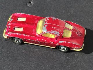 Vintage Corgi Toys Diecast Toy Car Chevrolet Corvette Chevy Sting Ray