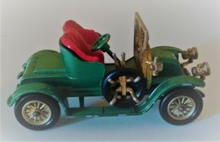 Vintage 1963 Matchbox Lesney 1911 Renault Diecast Toy Car - Models Of Yesteryear