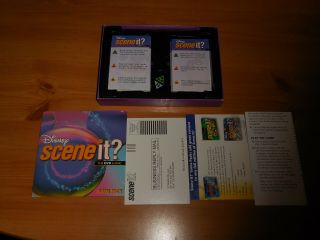 Disney Scene It The DVD Game Complete Includes Dice 3
