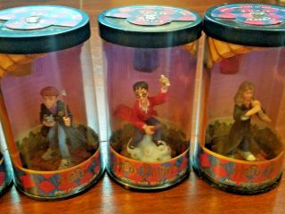 VINTAGE Harry Potter Mini Figurines with Story Scope FULL SET of 6 2