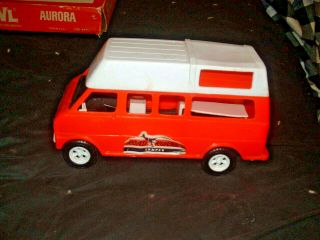 Vintage Gay Toys Road Runner Ford Camper Plastic Toy Van Made In Usa