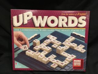 Vintage Up Words Milton Bradley Game (1997) - 100 Complete