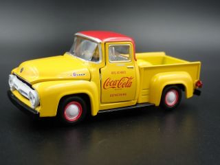 1956 56 Ford F100 Truck Coca Cola Coke 1:64 Scale Collectible Diecast Model Car