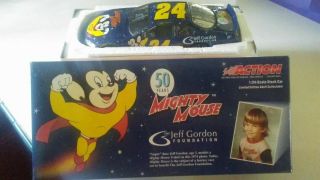 Jeff Gordon 1:24 Action Collectable Die Cast 2005 Monte Carlo,  Mighty Mouse