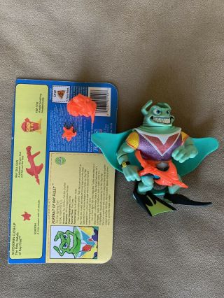 Vintage Ray Fillet Teenage Mutant Ninja Turtles Tmnt Complete With Card