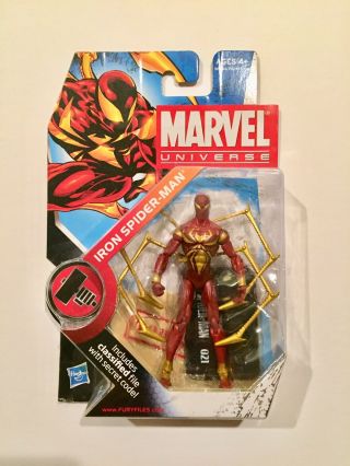 Marvel Universe 3.  75 Iron Spider - Man Figure.