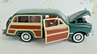 Diecast 1950 Ford Woody Station Wagon 1:43 Scale Franklin