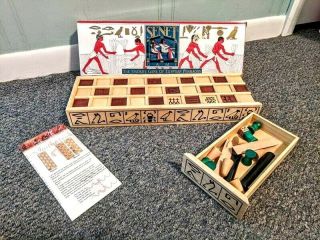 Senet Board Game The Favorite Game Of Egyptian Pharaohs By Wood Expressions