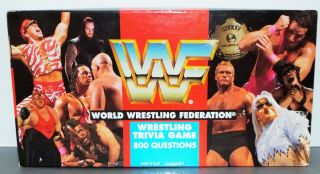 World Wrestling Federation Wrestling Trivia Game Complete 1997 Cardinal Wwf