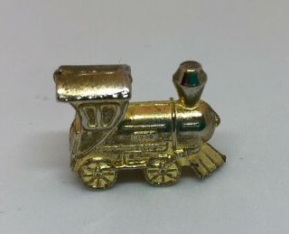 Monopoly Deluxe Edition Gold Train Engine Replacement Game 1998 Token Piece Part