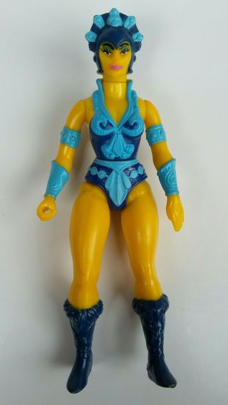 Vintage 1982 Masters Of The Universe Evil - Lyn Action Figure Motu Mattel