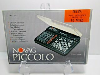 Novag Piccolo Electronic Chess Computer