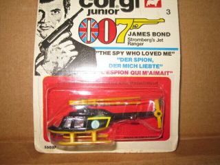 1976 Corgi Junior 007 The Spy Who Loved Me Stromberg 
