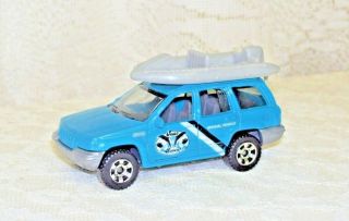 Matchbox Jeep Grand Cherokee With Raft Mattel 1999