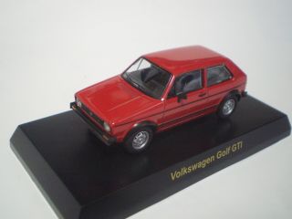 Volkswagen Golf Gti Red Loose Kyosho 1:64 Scale