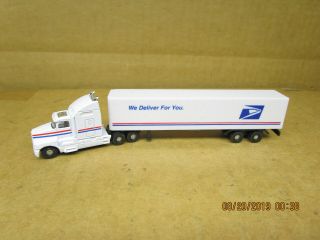 Racing Champions N Scale United States Postal Service Tractor & Trailer