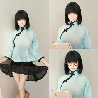 1:6 Scale Female Student Clothes Set Model For 12 " Action Figure Body Doll