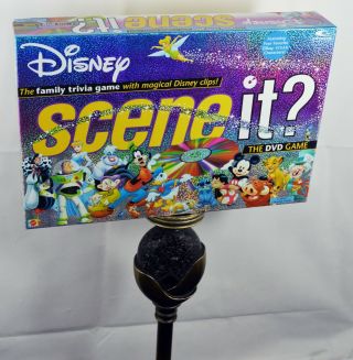 Disney - Scene It - Dvd Trivia Board Game 2004 - Rare - Retired