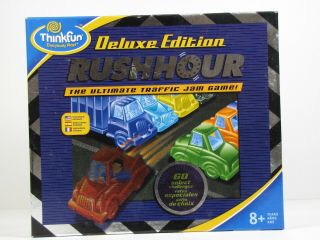 Think Fun Deluxe Edition Rush Hour The Ultimate Traffic Jam Game
