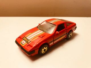 1984 Hot Wheels Hot Ones Nissan 300zx Sportscar Red Gho