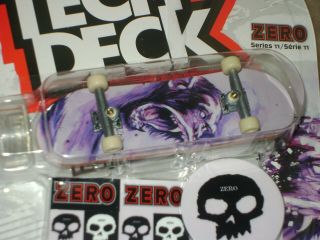 Spin Master Tech Deck Series 11 Zero Thomas Ultra Rare Skateboard Finger Board