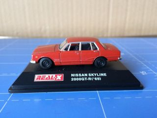Yodel,  Real - X,  1:72,  Nissan Skyline 2000gt - R (