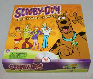 Scooby - Doo Dvd Board Game (2007 B1 Games/pressman) Complete A,
