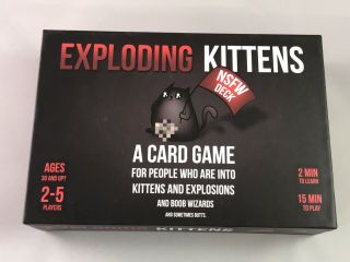 Exploding Kittens - A Card Game Explicit Content/adults