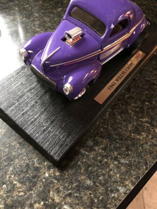 Road Signature 1941 Willys Competition Coupe 1:18 Diecast Purple