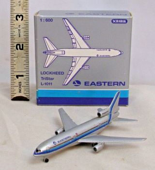 Schabak Eastern Airlines Lockheed Tri Star Airplane Model 1:600 Boxed L - 1011