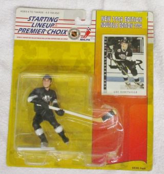 Nhl Luc Robitaille 1994 Starting Lineup Figure & Card Los Angeles Kings
