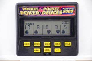 Radica (model 1314) - Pocket Poker Pocket Deuces Royal Flush 5000