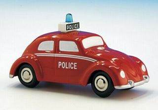 Schuco Piccolo Vw Volkswagen Kafer Beetle - Luxemburg Police