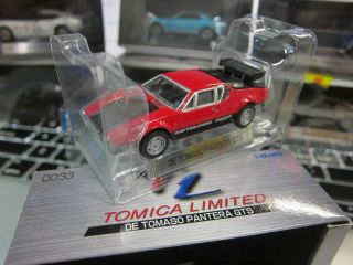 Tomica Limited - Tomy - 0033 - De Tomaso Pantera Gts - Scale 1/61 - Mini Car