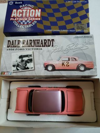 Dale Earnhardt K - 2 1956 Ford Victoria 124 Scale Stock Car Nascar Action Diecast