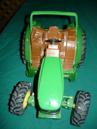 John Deere Green & Yellow Metal Utility Tractor 10 