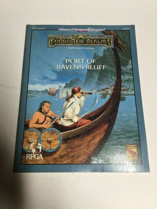 Advanced Dungeons And Dragons Forgotten Realms Port Of Ravens Bluff Tsr