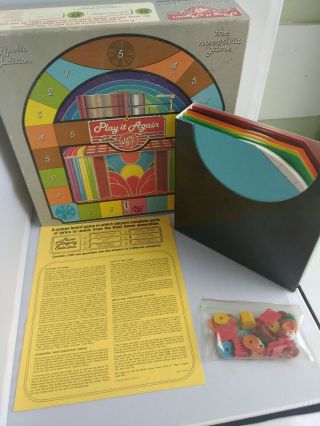 Play It Again Jukebox Apollo Edition (1985) Music Trivia Board Game