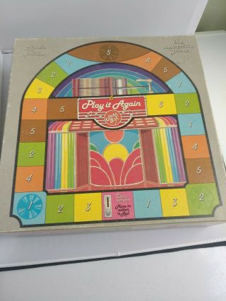 Play It Again Jukebox Apollo Edition (1985) Music Trivia Board Game 3